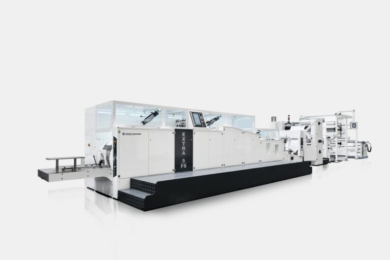 Machine à sacs à fond croisé GARANT EXTRA 5-FS avec servomoteur intégré et système de guidage intuitif