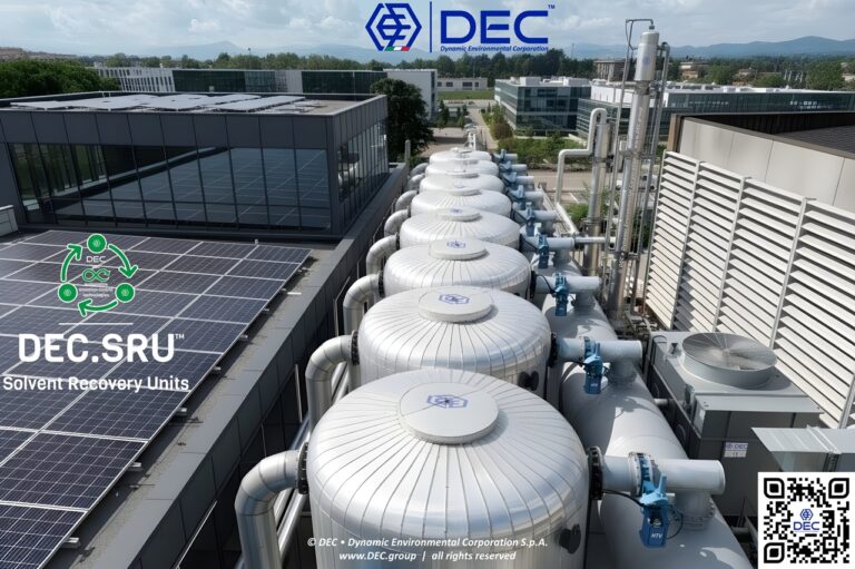 Unité de récupération de solvants DEC.SRU™ pour le contrôle des émissions de COV industriels