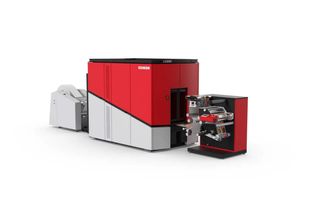 Presse numérique Xeikon LX3000 pour impression d’étiquettes haute productivité