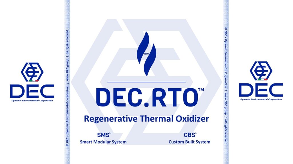 Oxydateur thermique régénératif RTO DEC.RTO™ pour le traitement des COV industriels